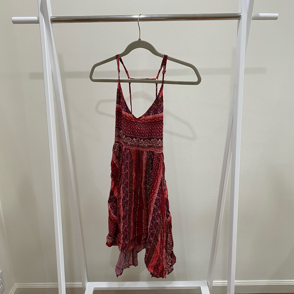 Patterned shift dress